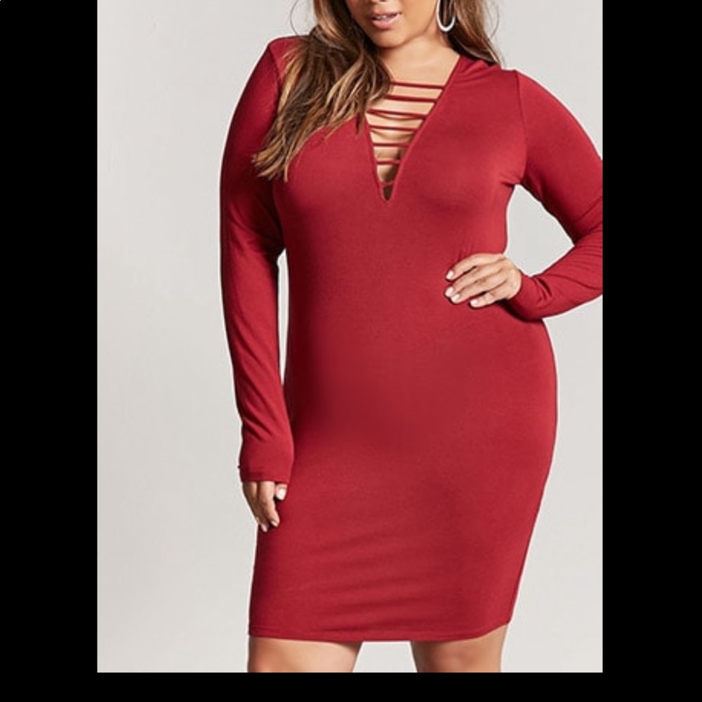 Forever 21 Cut Out Dress
